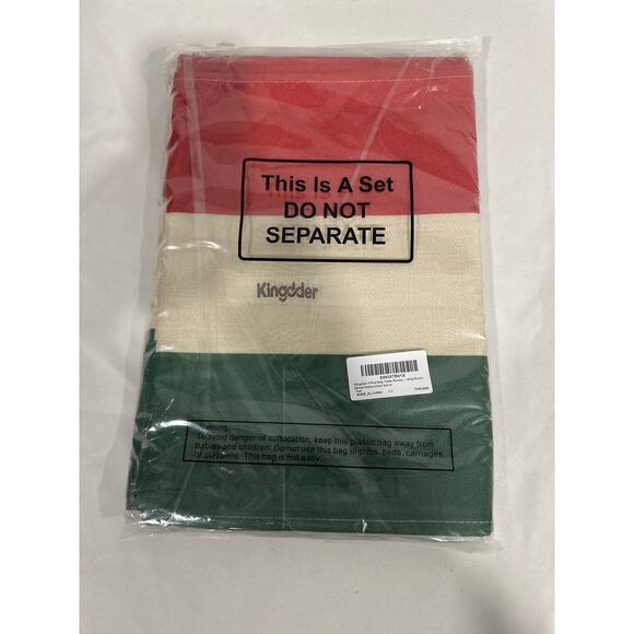 4 Pcs Italy Table Runner Italian Themed Party Decoration - Picture 4 of 4